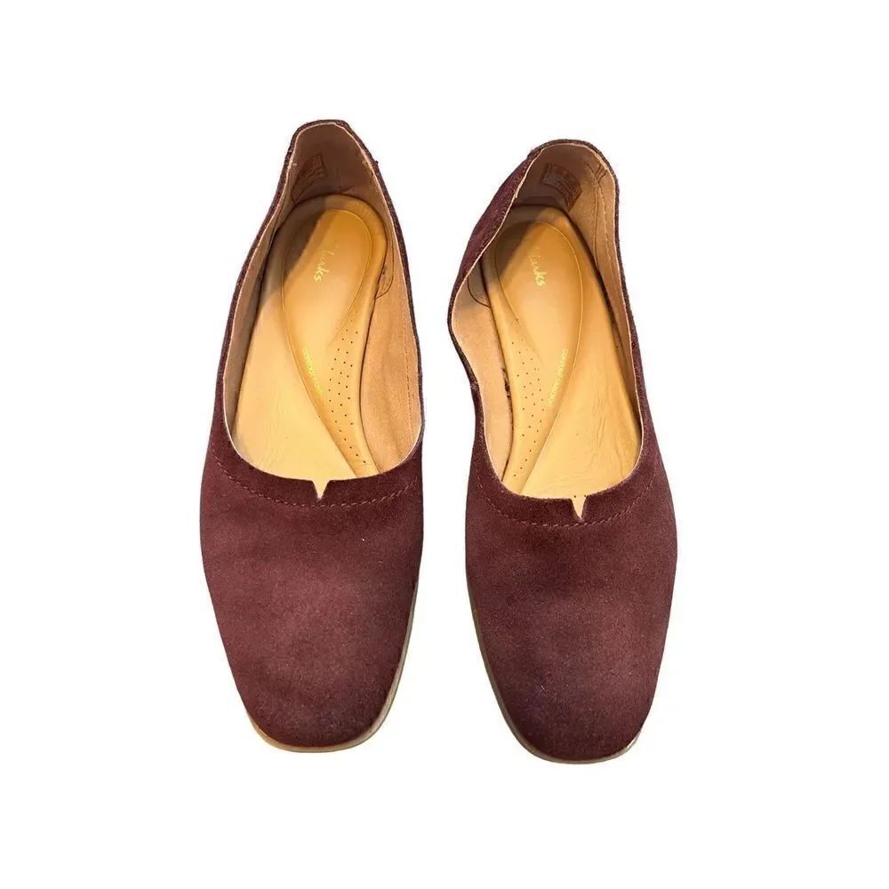 Clarks Pure Walk Leather Flats